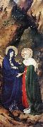 BROEDERLAM, Melchior The Visitation df oil painting on canvas